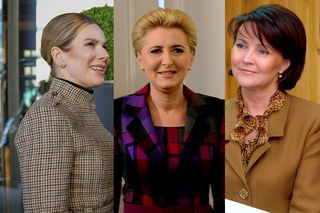 Jesień w stylu pierwszych dam pod lupą eksperta. Od Kwaśniewskiej po Nawrocką