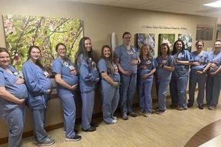 14 pielęgniarek w ciązy HSHS St. Vincent