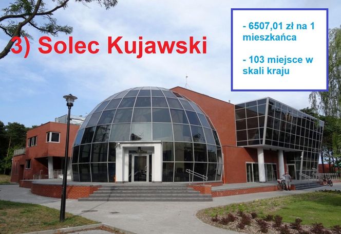 Kujawsko-Pomorskie: Które miasteczko jest najbogatsze?