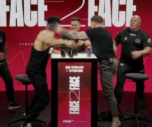 Norman Parke znów wyprowadził cios klapkiem. Tak rozwścieczył Pawła Tyburskiego przed FAME 22 na Narodowym [WIDEO]