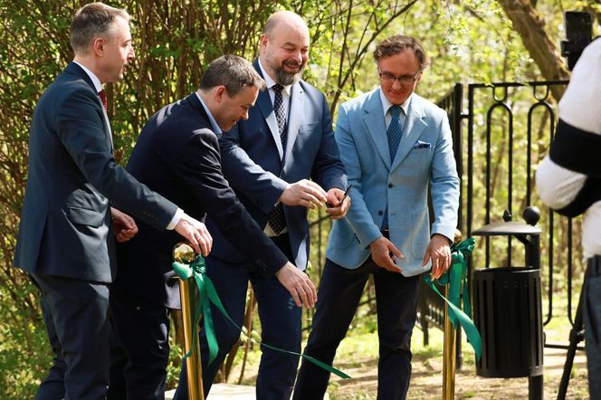 Warszawa. Zabytkowy ogród tarasowy SGGW 