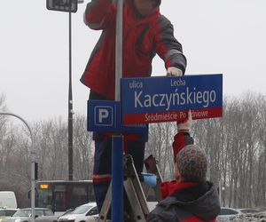 Ulica Lecha Kaczyńskiego wróci do Warszawy? Tak znikała w 2019 roku