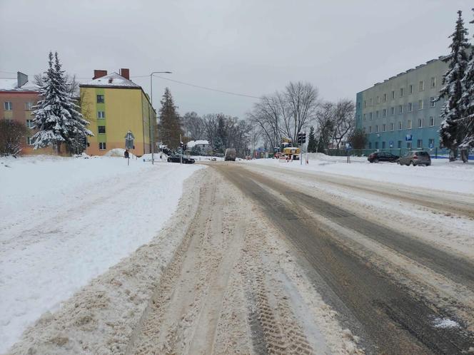 Starachowice zasypane śniegiem