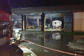 Gigantyczny pożar pod Kaliszem