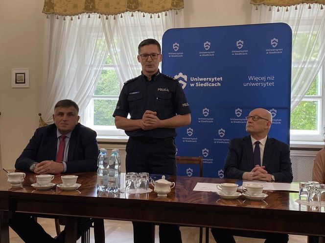 Policja zacieśnia współpracę z Uniwersytetem w Siedlcach