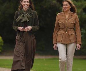 Pierwsza Dama USA w Windsorze spotkała się z królową Kamilą i księżną Kate