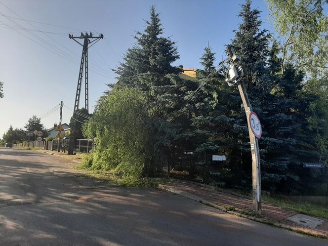 Burza w Świętokrzyskiem