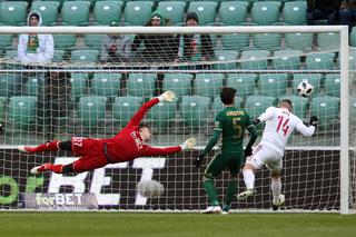 Śląsk - Górnik 1:1. Słowik bronił śpiewająco, Górnik marnował jak w transie