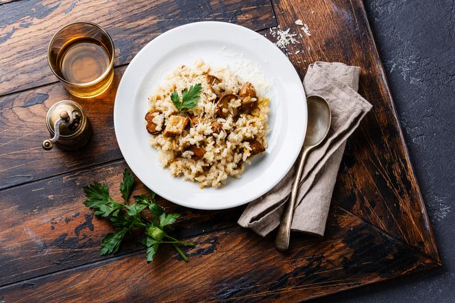 Risotto porcini: ryż z borowikami po włosku