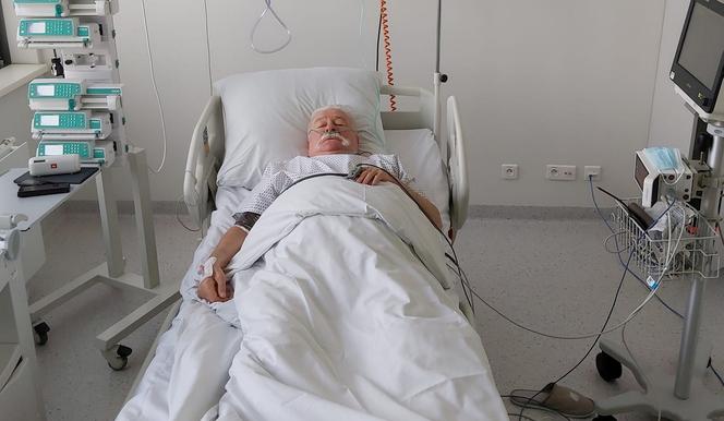 Lech Wałęsa trafił do szpitala