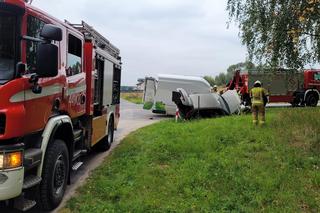 Wypadek drogowe w Nowej Wsi koło Grudziądza