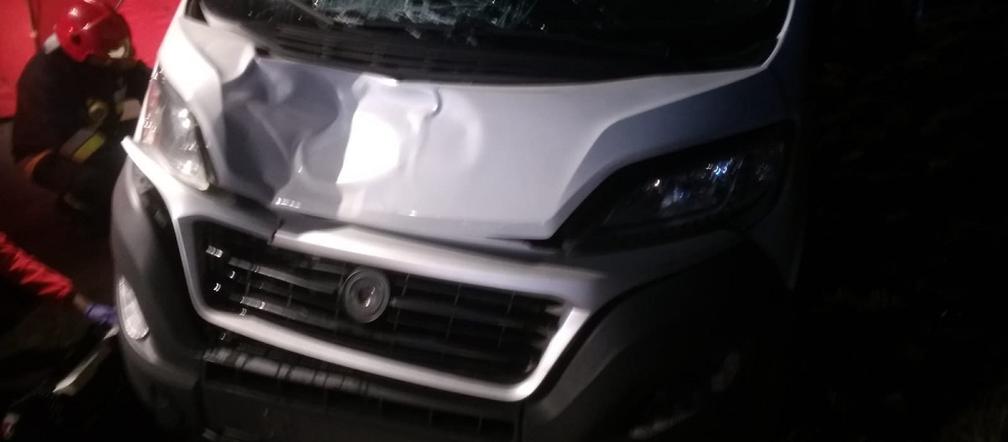 Śmiertelne potrącenie przez fiata ducato