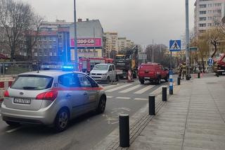 Awaria gazociągu na al. Wyzwolenia w Szczecinie. Ewakuowano mieszkańców