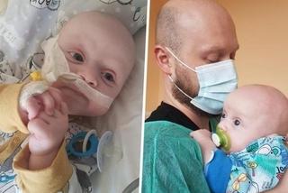 Katowice: Malutki Wojtuś potrzebuje pomocy. Synek policjanta walczy z okropną chorobą