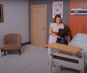Sila, wbrew zaleceniom lekarza, opuszcza szpital.