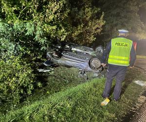 Areszt dla sprawcy wypadku w Studzienkach. Kierowca dachował Fordem i zabił współpasażera