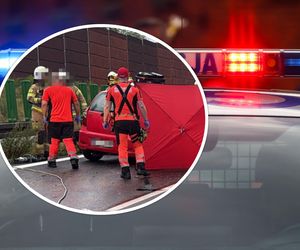 Karambol na S52. Relacja świadka: Próbował zawrócić w korku