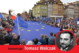 Protest Tuska. Jednym tweetem można zebrać ludzi, ale nie obalić PiS - komentuje Tomasz Walczak