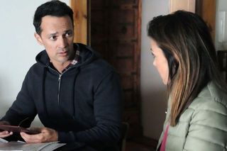 Barwy szczęścia odc. 3064. Mariusz (Rafał Cieszyński), Kasia (Katarzyna Glinka)