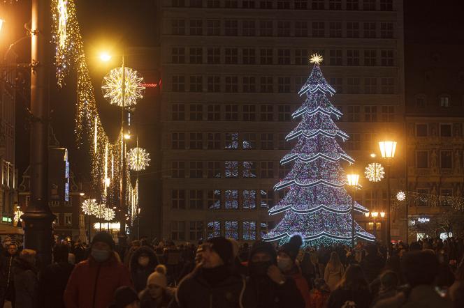 Iluminacja świąteczna we Wrocławiu