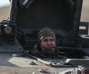 Ukraiński kierowca Strykera