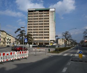 Utrudnienia związane z rozbiórką Związkowca