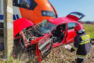 Wypadek na przejeździe kolejowym w Szaflarach. Egzaminator usłyszał zarzut
