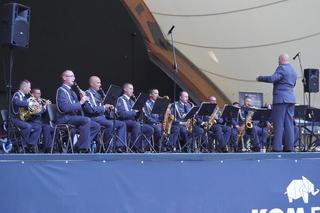 Festiwal Orkiestr Wojskowych w muszli koncertowej w Lublinie