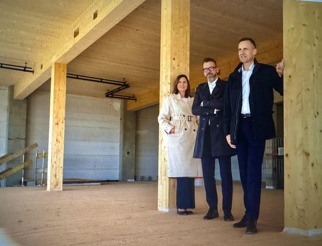 Największy biurowiec z CLT powstaje w Środzie Wielkopolskiej