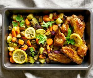 Cały obiad z jednej blachy? Rodzina będzie się zajadać tą wieprzowiną