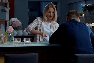 M jak miłość odc. 1521. Paweł (Rafał Mroczek), Joasia (Barbara Kurdej-Szatan)