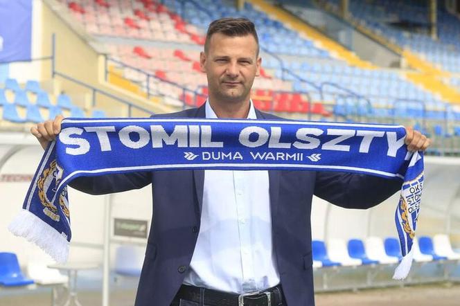 Adrian Stawski trener Stomilu Olsztyn