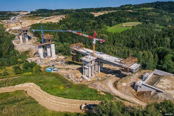 Budowa drogi ekspresowej S19 na odcinku Babica - Jawornik