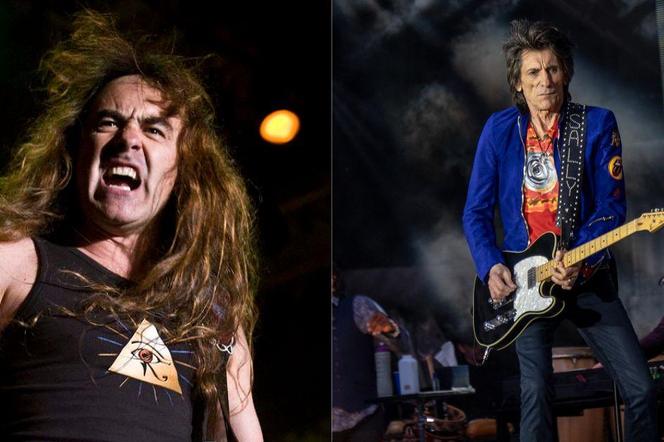 Steve Harris, Ronnie Wood 