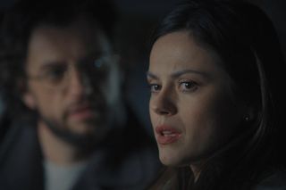 M jak miłość odc. 1853. Kasia (Paulina Lasota), Mariusz (Mateusz Mosiewicz)