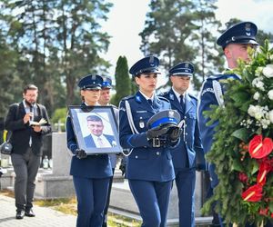 Ostatnie pożegnanie policjanta Adama Woldzia, który zginął w słowackich Tatrach