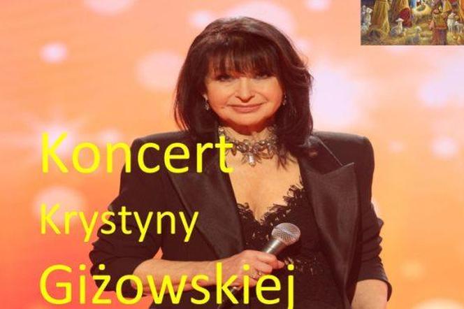 Koncert Krystyny Giżowskiej  - plakat wydarzenia