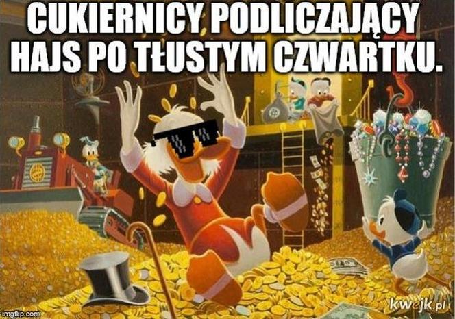 Śmieszne memy na Tłusty Czwartek