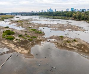 Wisła w Warszawie 27 sierpnia 2025 rano