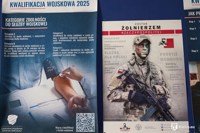 Kwalifikacja wojskowa 2025 w Kielcach