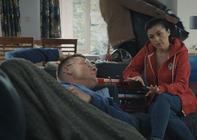 M jak miłość, odcinek 1882. Kinga (Katarzyna Cichopek), Piotrek (Marcin Mroczek)