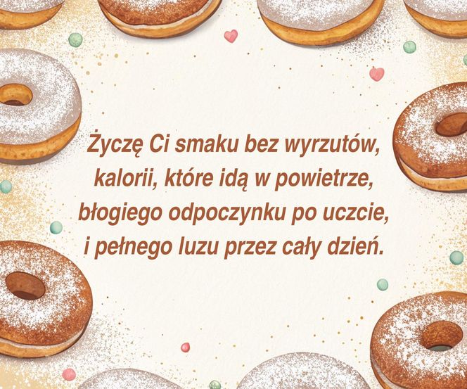 Kartki na Tłusty Czwartek