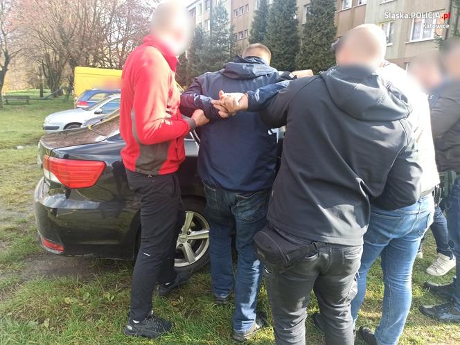Kibice GKS Katowice zatrzymani przez śląską policję