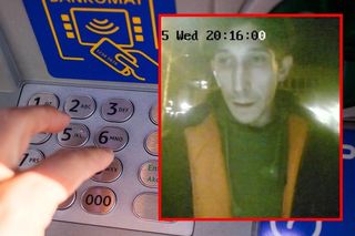 Policja szuka tego mężczyzny. Wyłudził kod BLIK i wypłacił gotówkę w Katowicach