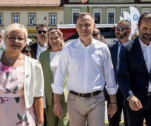 Andrzej Duda z niezapowiedzianą wizytą w Bochni