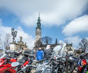 Motocyklowy Zlot Gwiaździsty na Jasnej Górze w Częstochowie