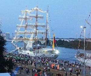 Nocne oblicze finału The Tall Ships Races 2024 w Szczecinie