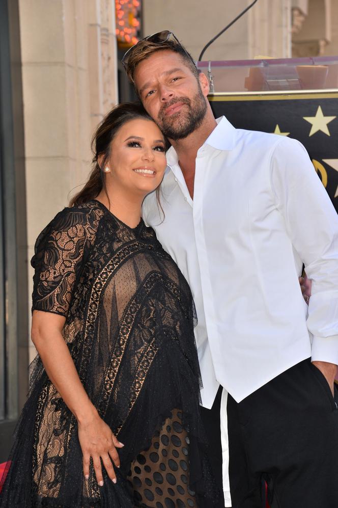 Eva Longoria w ciąży i Ricky Martin