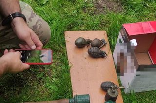 Włamanie na posesję, która okazała się arsenałem broni