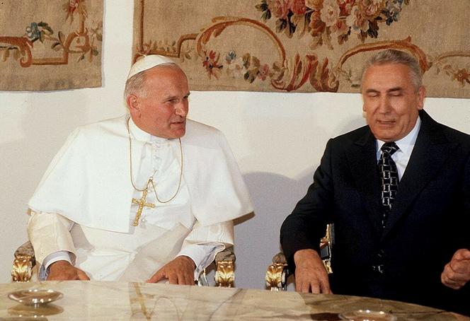 Jan Paweł II i Edward Gierek, 1978r.